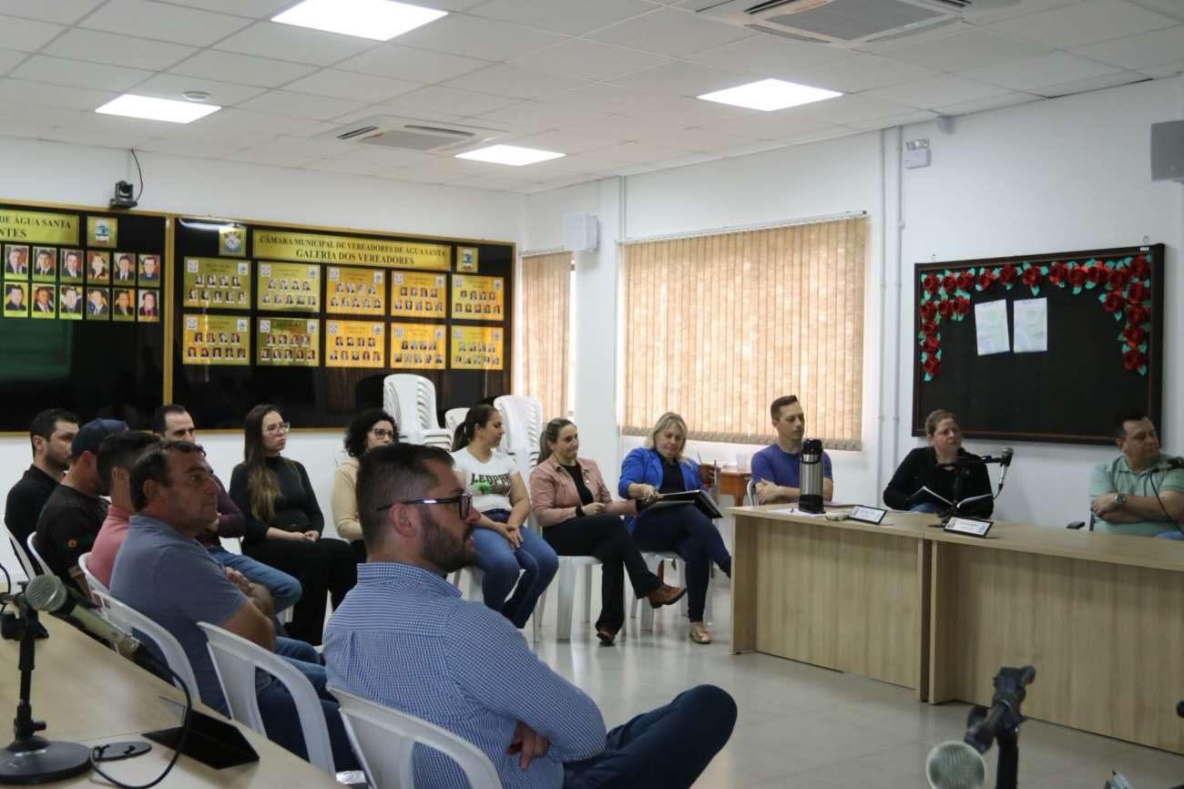 Água Santa apresenta propostas orçamentárias para 2027 e dados da gestão da Saúde
