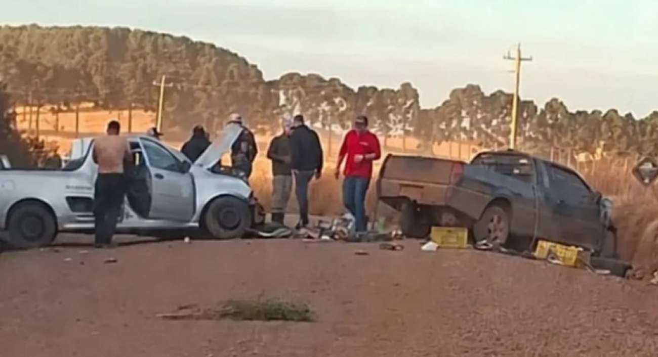 Grave acidente de trânsito deixa um morto e dois feridos em Pinhal da Serra