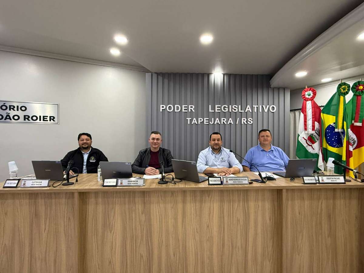 Câmara de Tapejara aprova projeto que favorece pequenos negócios em contratações públicas