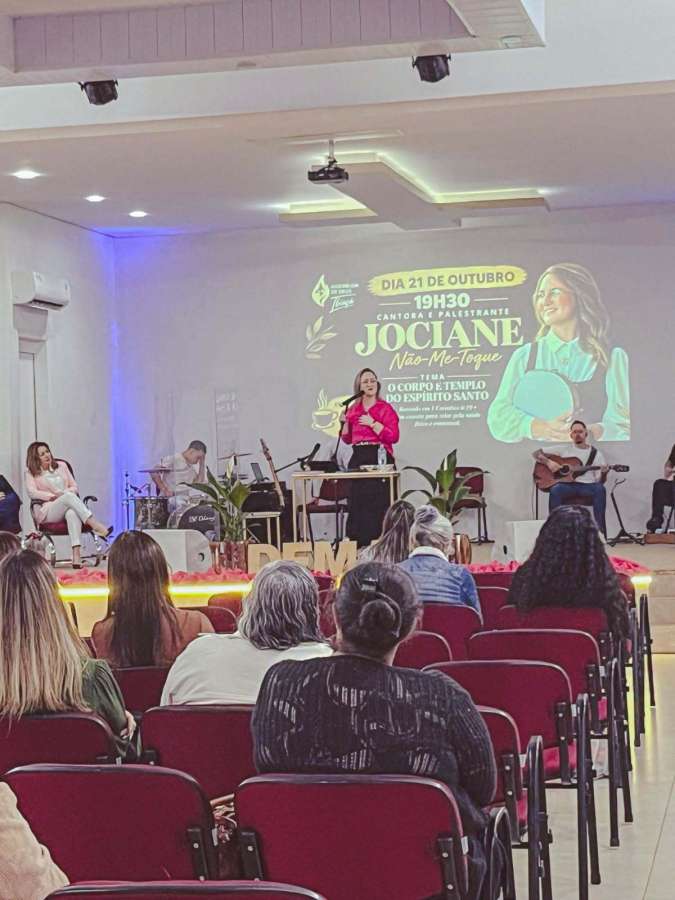 Outubro Rosa promove palestra sobre saúde física e emocional em Ibiaçá