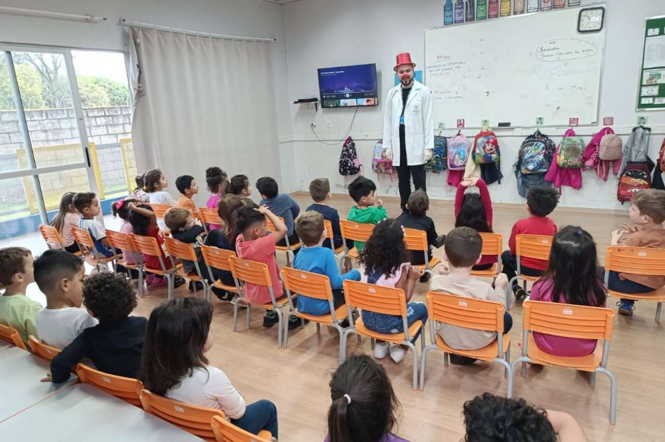 Secretaria de Saúde leva educação emocional às crianças da EMEI Gema Canali