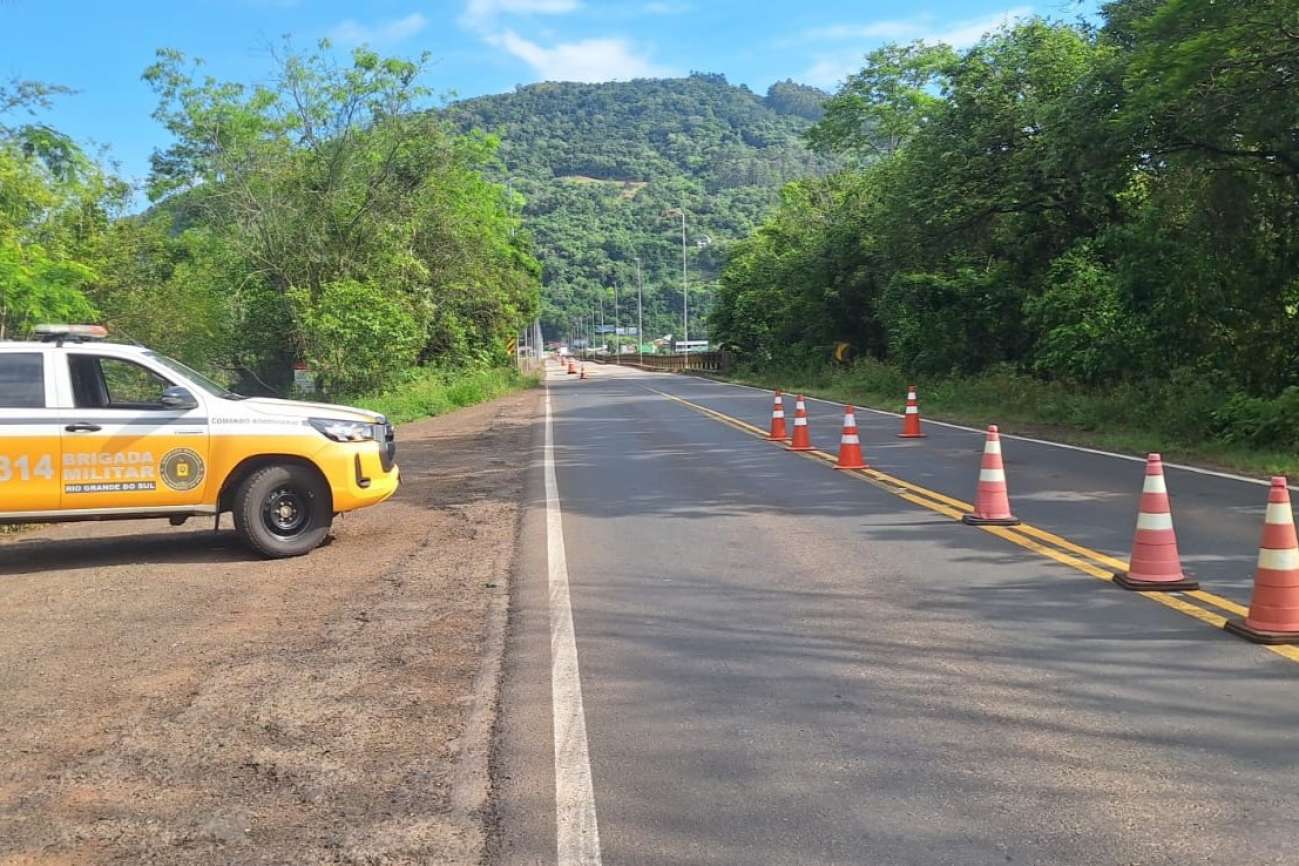 Ponte do Goio-Ên terá trânsito em meia pista entre RS e SC