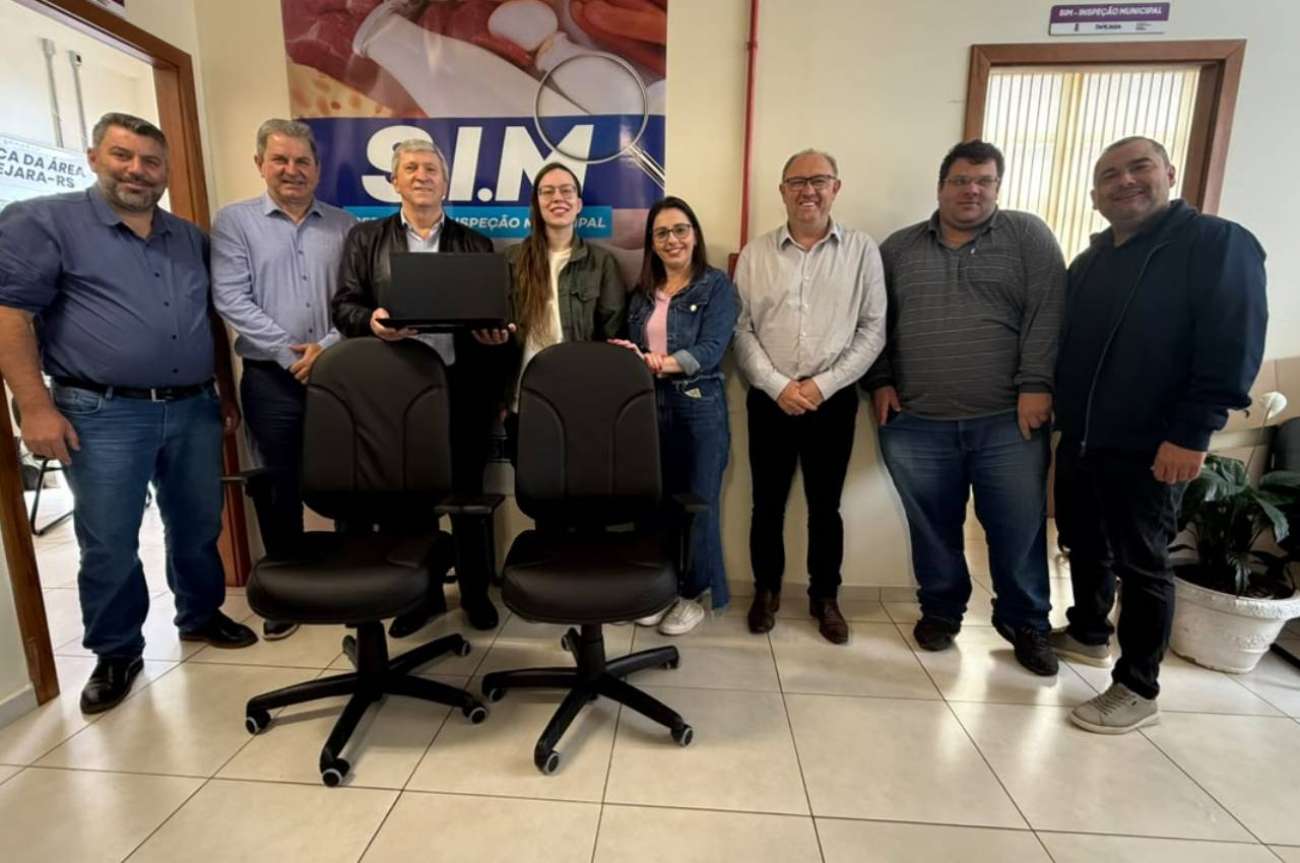 Serviço de Inspeção Municipal de Tapejara recebe equipamentos por meio do Cirenor