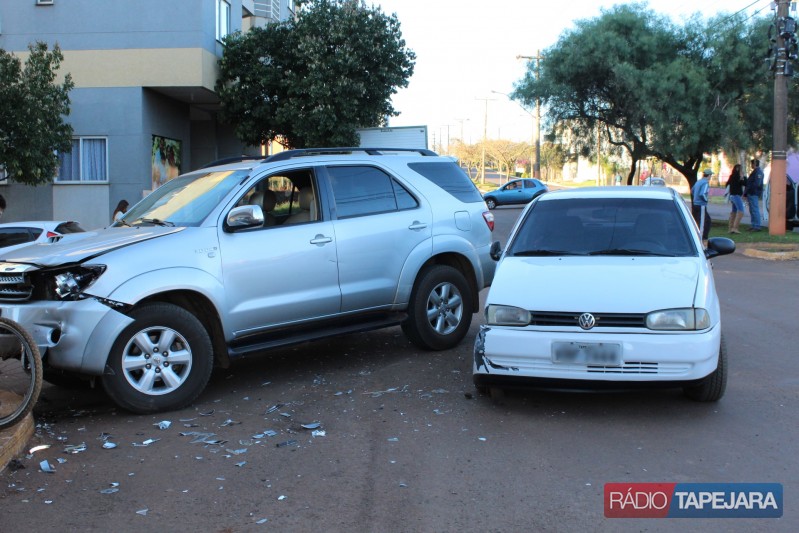 Motorista provoca acidente e deixa local em Tapejara