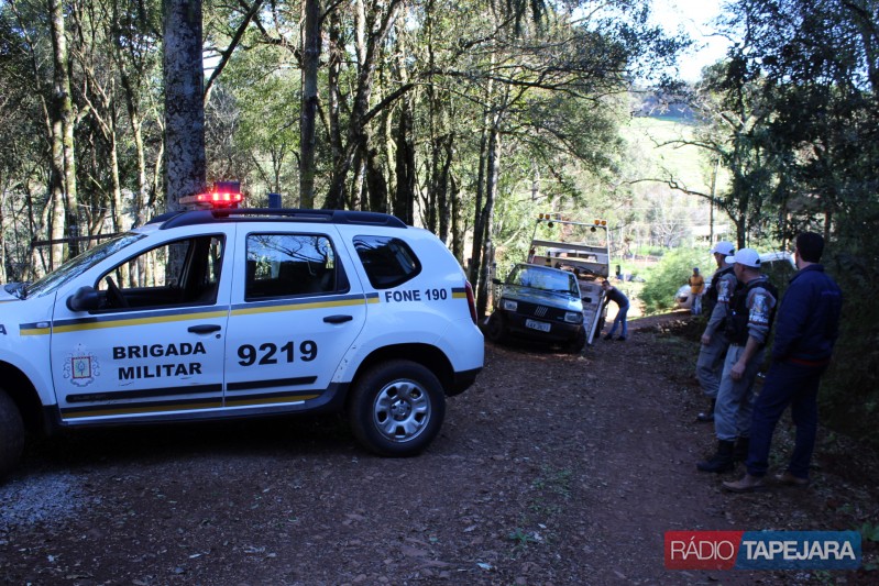Brigada Militar recupera veículo furtado em Tapejara