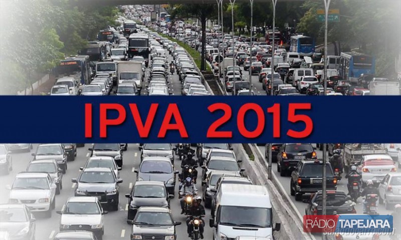 Últimos dias para o pagamento antecipado do IPVA 2015