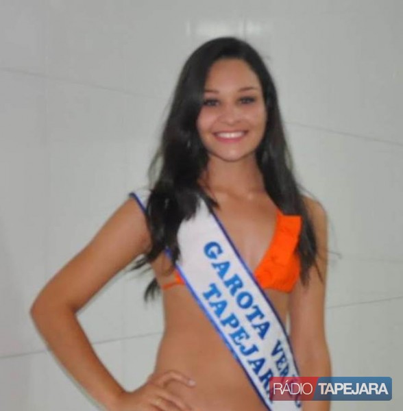 Edieli da Silva é a representante de Tapejara no Garota Verão 2015